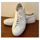Common Projects Achilles Low White Leather Sneakers Size 43