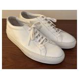 Common Projects Achilles Low White Leather Sneakers Size 43