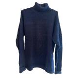 S.N.S. Herning Navy Wool Sweater XL Knitted in Denmark