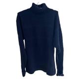 S.N.S. Herning Navy Wool Sweater XL Knitted in Denmark