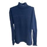 S.N.S. Herning Navy Wool Sweater XL Knitted in Denmark