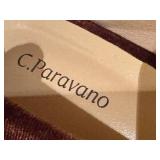 C.Paravano Brown Velvet Pointed Toe Flats Size 40.5