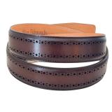 Allen Edmonds Leather Dress Belt, Brown, Size 38/95