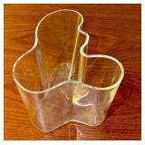 Alvar Aalto Savoy Clear Glass Vase