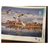 Signed Wildfowl of North America Leather Collector