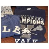 Collection of 6 XL Yale Shirts and Polo Tops