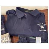 Collection of 6 XL Yale Shirts and Polo Tops