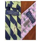 Set of 2 Vineyard Vines Custom Collection Silk Ties
