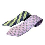 Set of 2 Vineyard Vines Custom Collection Silk Ties