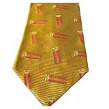 Twill Brand Neck Tie with Shotgun Shell Motif
