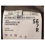 Corneliani ID Milestones Paddock Wool Cashmere Blazer Size 56R Made in Italy