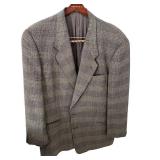 Giorgio Armani Le Collezioni Mens Blazer 42R Plaid for Barneys New York