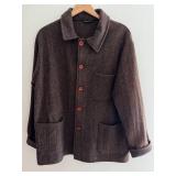 Le Laboureur French Wool Work Jacket, Brown