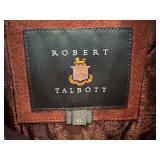 Robert Talbott XL Quilted Black Vest with Paisley Lining