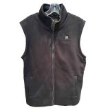 Ororo Heated Fleece Vest Black Size M