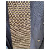 Set of 2 Peter Millar Dress Shirts with Silk Ties, Size Large