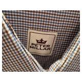 Set of 2 Peter Millar Dress Shirts with Silk Ties, Size Large