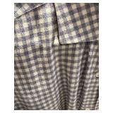 VKNAGRANI XL Long Sleeve Checkered Shirt Made in Italy