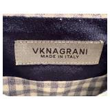 VKNAGRANI XL Long Sleeve Checkered Shirt Made in Italy