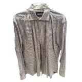 VKNAGRANI XL Long Sleeve Checkered Shirt Made in Italy