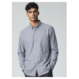 VKNAGRANI XL Long Sleeve Checkered Shirt Made in Italy