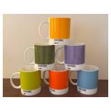 Set of 6 Pantone Universe Color Mugs