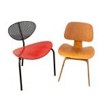 Vitra Design Museum Miniatures Collection Chairs, Set of 2