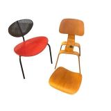 Vitra Design Museum Miniatures Collection Chairs, Set of 2