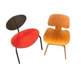 Vitra Design Museum Miniatures Collection Chairs, Set of 2
