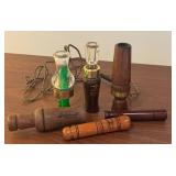 Assorted Duck Calls Lot Including Echo, Lehmann, Jennings, CDGC