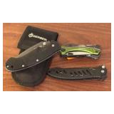 Gerber and Remington Folding Knives Lot