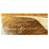 Todd Orr Custom Fillet Knife Ennis Montana