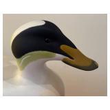 Handcrafted Eider Duck Decoy by Patrick Vincent, 2014