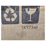 Outdoor Raised Metal Oval Garden Bed, Planter Box - 4x2x2ft