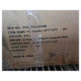 10ftx12ft Patio Gazebo (Gray)