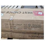 Offset Hanging Patio Umbrella - 10ft (Burgundy)