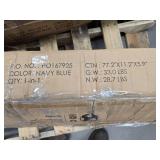 Offset Hanging Patio Umbrella - 10ft (Navy Blue)