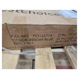 Offset Hanging Patio Umbrella - 10ft (Resort Blue)