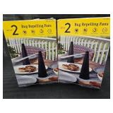 (2) Elements Bug Repelling Fans Each Box Contains 2 Fans