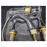 2 Pack of Glacier Bay High-arc Chrome Bathroom Faucets