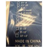 Area Rug 9x12 mulit-color tan