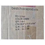 9ft Pre-Lit Pre-Decorated Spruce Christmas Tree w/ Pine Cones, Berries