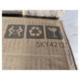 9ft Pre-Lit Artificial Spruce Christmas Tree w/ Foldable Metal Base