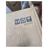 55lb Round Wicker Style Patio Umbrella Stand w/ Blackened Bronze Finish