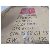 Set of 3 Pre-Lit Ceramic Tabletop Christmas Trees