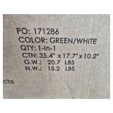 48" Pre-Lit Flocked Artificial Fir Christmas Wreath w/ 2-in-1 LED Lights