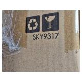 Oval Cast-Iron Dutch Oven Kitchen Cookware w/ Enamel - 7.5qt (French Gray)