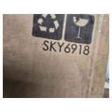 4.5ft Unlit Artificial Green Spruce Christmas Tree, w/Easy Assembly