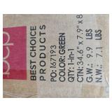 4.5ft Unlit Artificial Green Spruce Christmas Tree, w/Easy Assembly