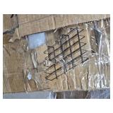 11.81 in. W x 70.87 in. H x 70.87 in. 5 Tier Metal Frame Bookcase Home Office Open MDF Board Bookshelf